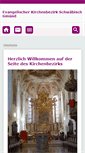 Mobile Screenshot of kirchenbezirk-gmuend.de